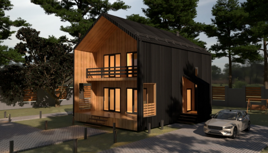 Барн 2 этажа